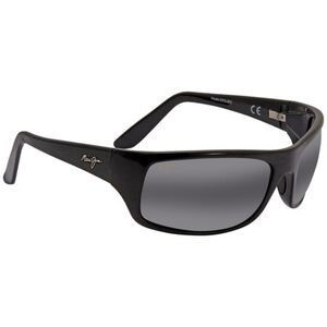 Maui Jim Peahi Neutral Grey Wrap Unisex Sunglasses